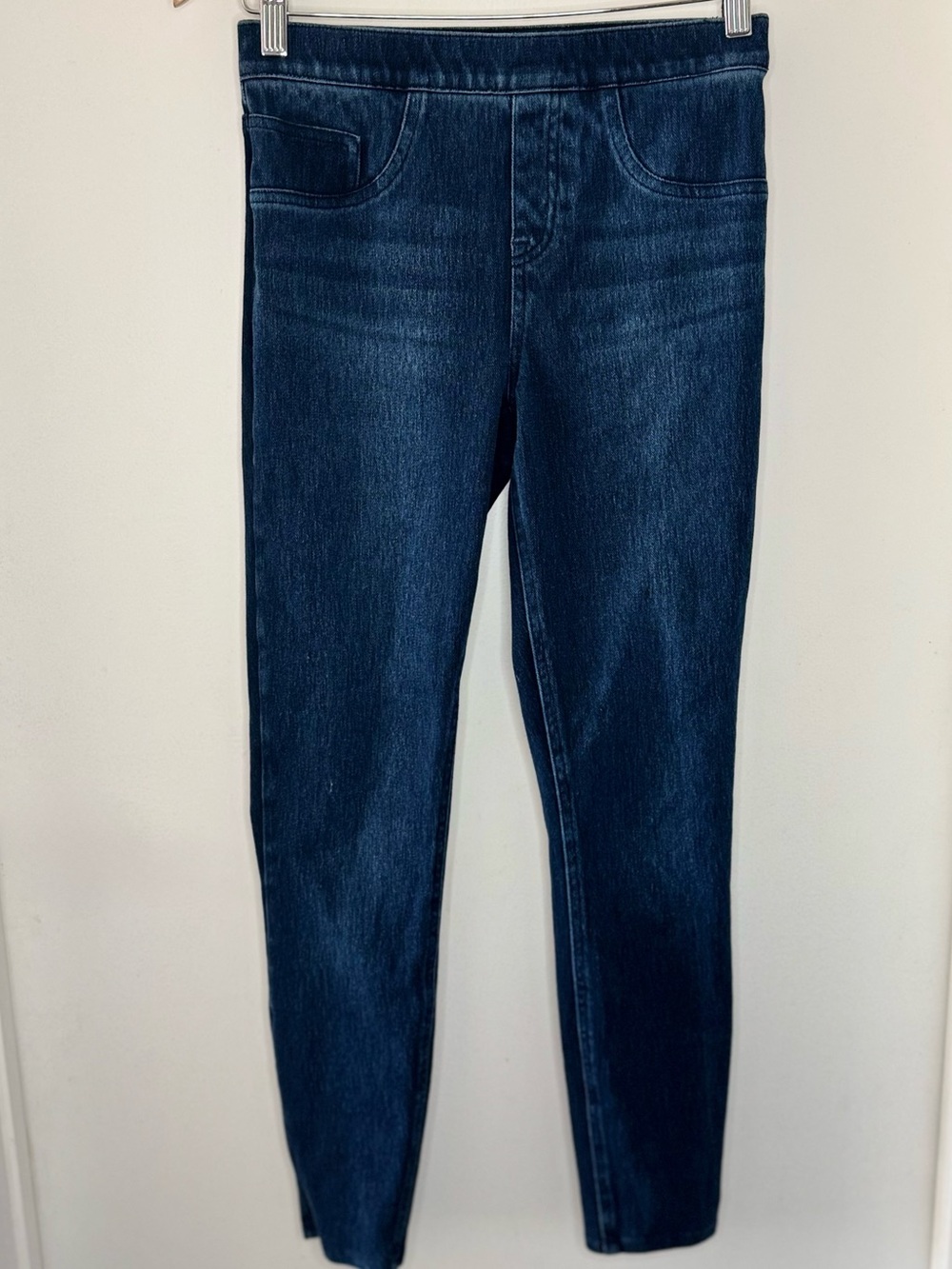 SPANX Jean-ish Ankle Leggings Womens Small Twilight Rinse Jegging Nordstrom EUC